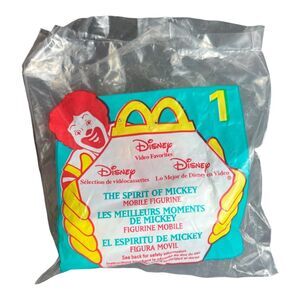1998 Spirit of Mickey #1 Disney McDonalds Happy Meal Toy Mickey Mouse